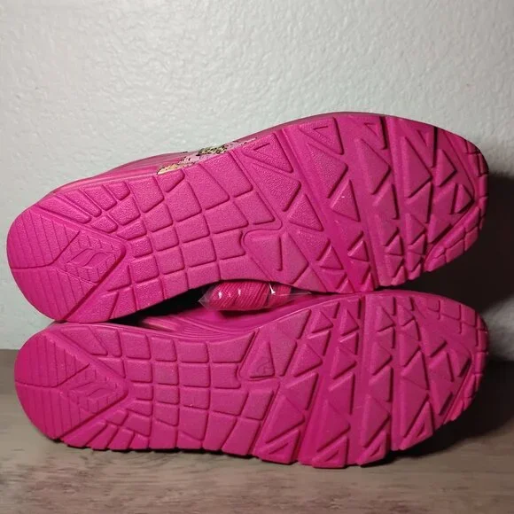 Skechers Uno Dr. Bombay Snoop Dogg Pink Lifestyle Sneakers Shoes - Picture 8 of 9